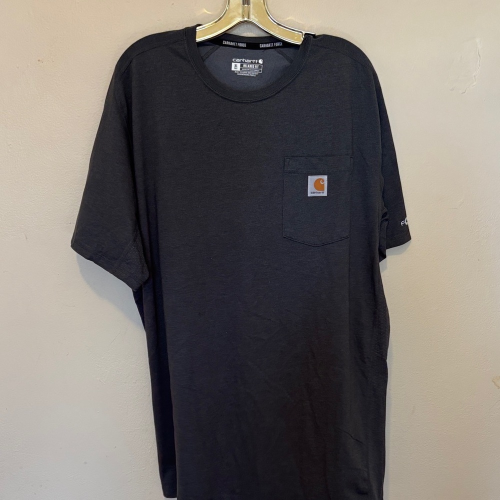 Carhartt Men's Dark Gray Short Sleeve Tee